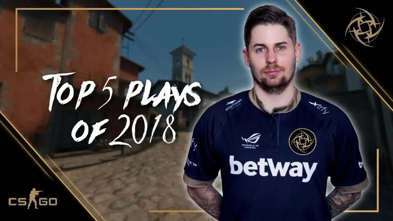 NiP dennis – Top 5 Plays of 2018 thumbnail