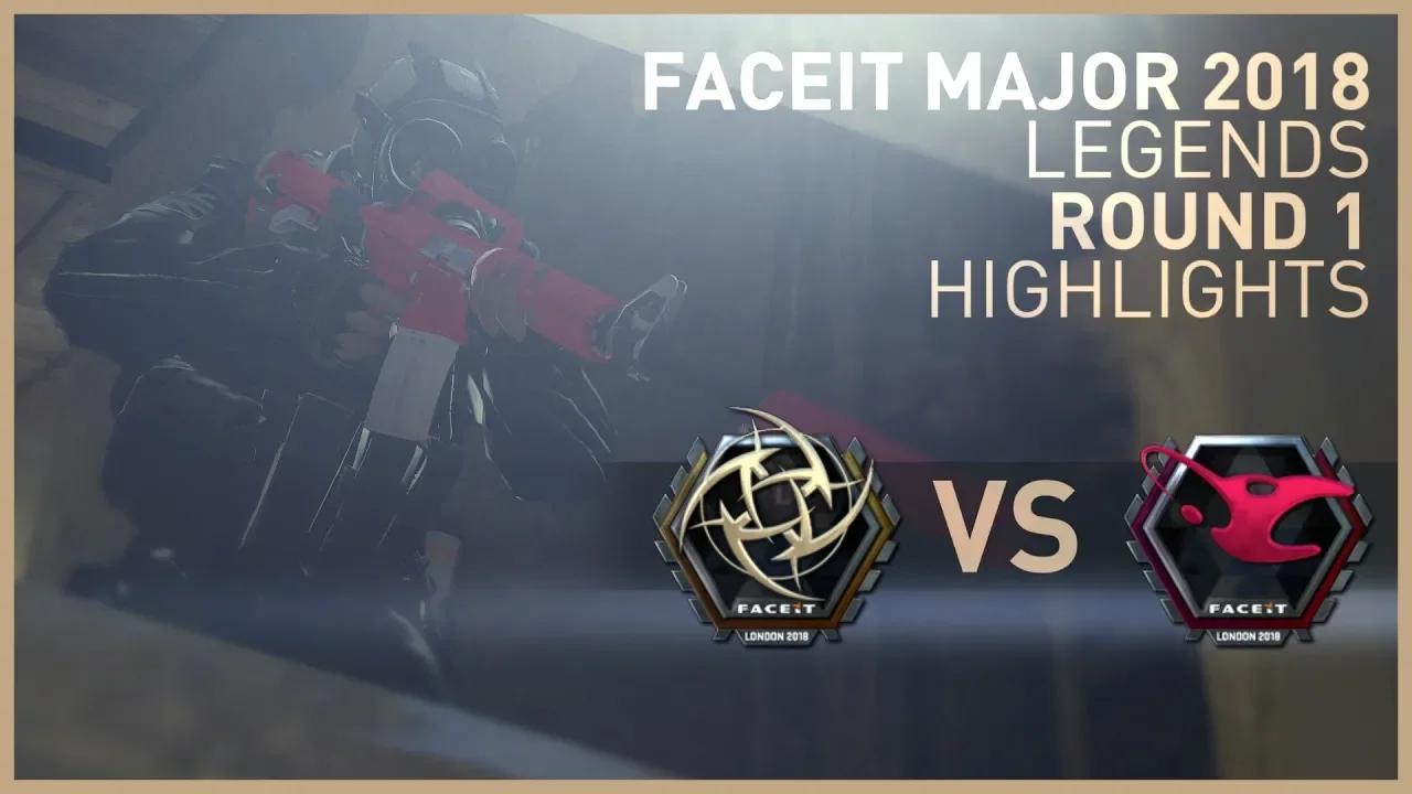 NiP | FACEIT Major 2018 Legends Stage Round 1 Highlights thumbnail