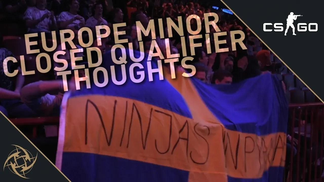 GTR & pita - Europe Minor Closed Qualifier Thoughts (FACEIT Major 2018) thumbnail