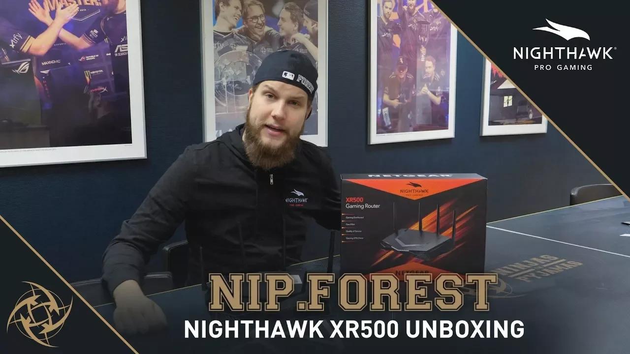 NiP f0rest - Nighthawk Pro Gaming XR500 Unboxing thumbnail