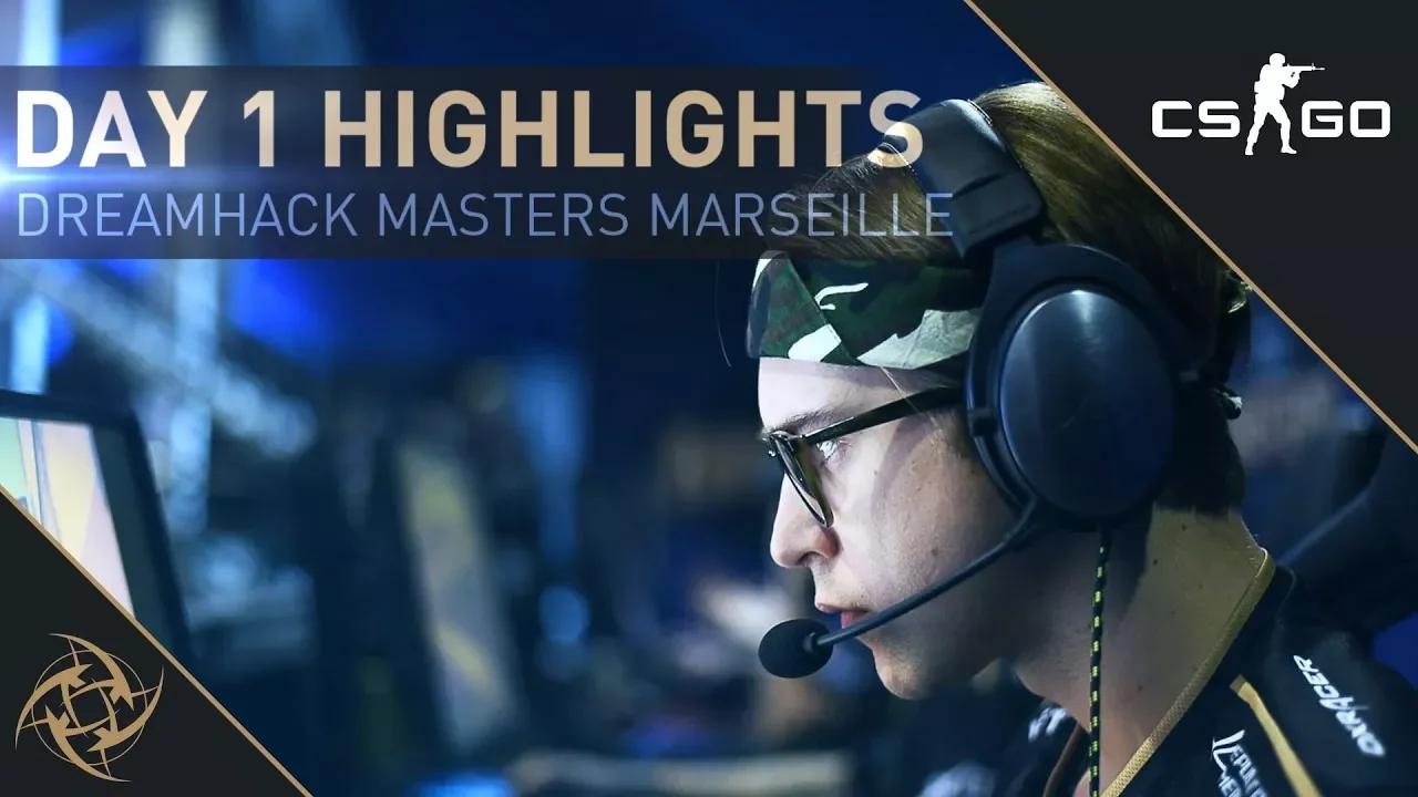 NiP - Day 1 Highlights (DreamHack Masters Marseille 2018) thumbnail