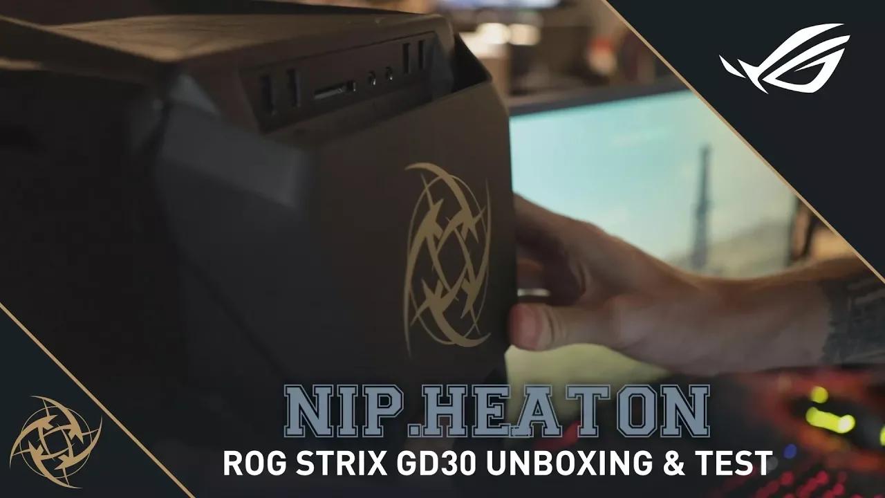 NiP HeatoN - Unboxing and testing ASUS ROG STRIX GD30 thumbnail