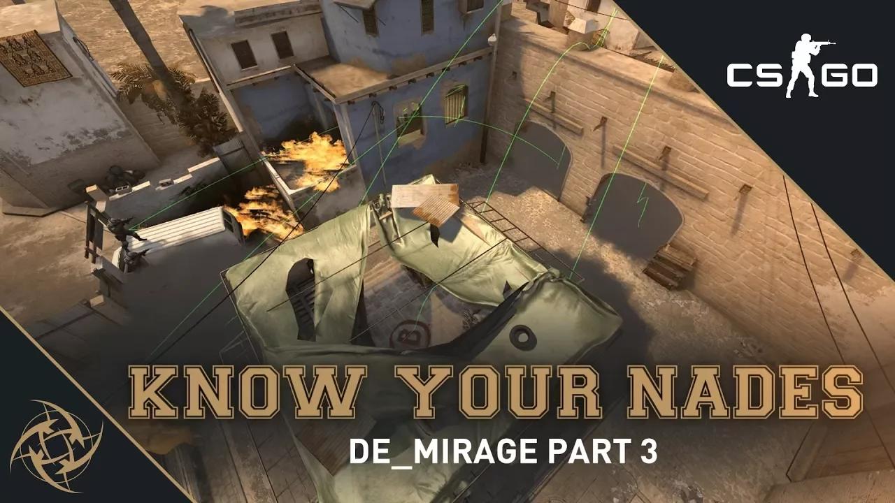 NiP - Know your Nades | Mirage - T Side | B Site thumbnail