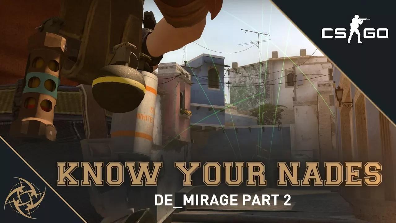 NiP - Know your Nades | Mirage - T Side | Middle thumbnail