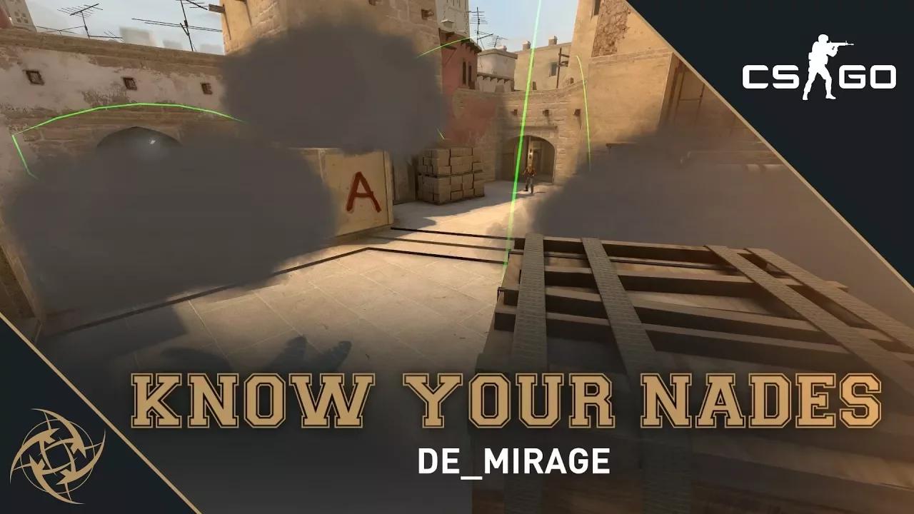 NiP - Know your Nades | Mirage - T Side | A Site thumbnail