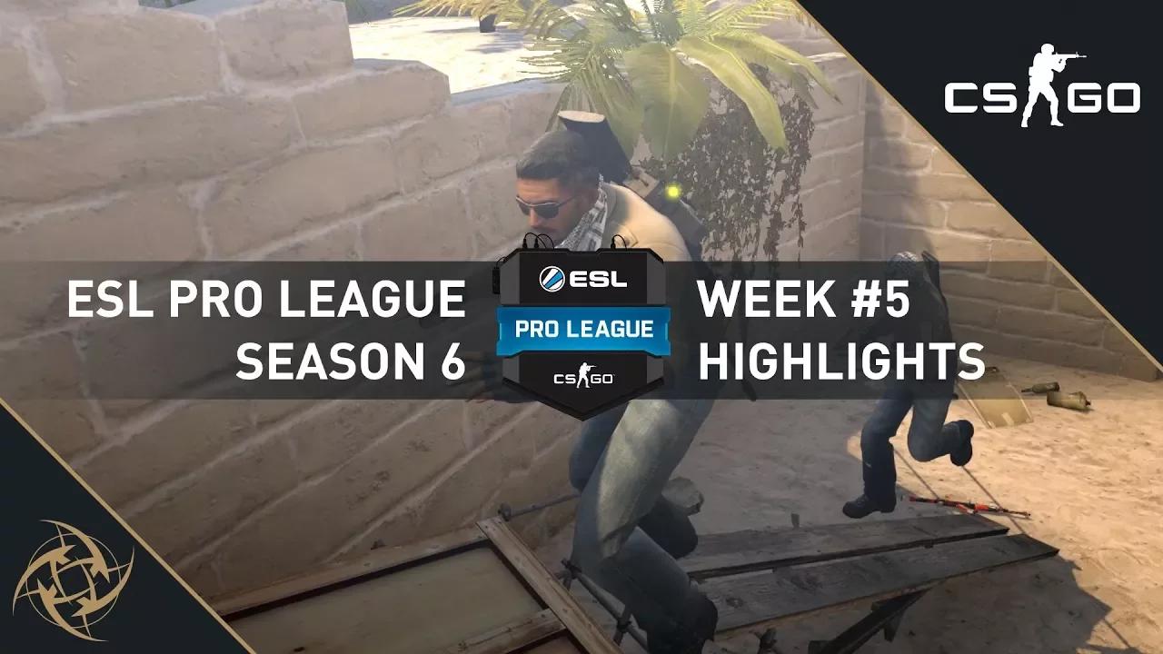 NiP – ESL Pro League S6 Week #5 Highlights thumbnail