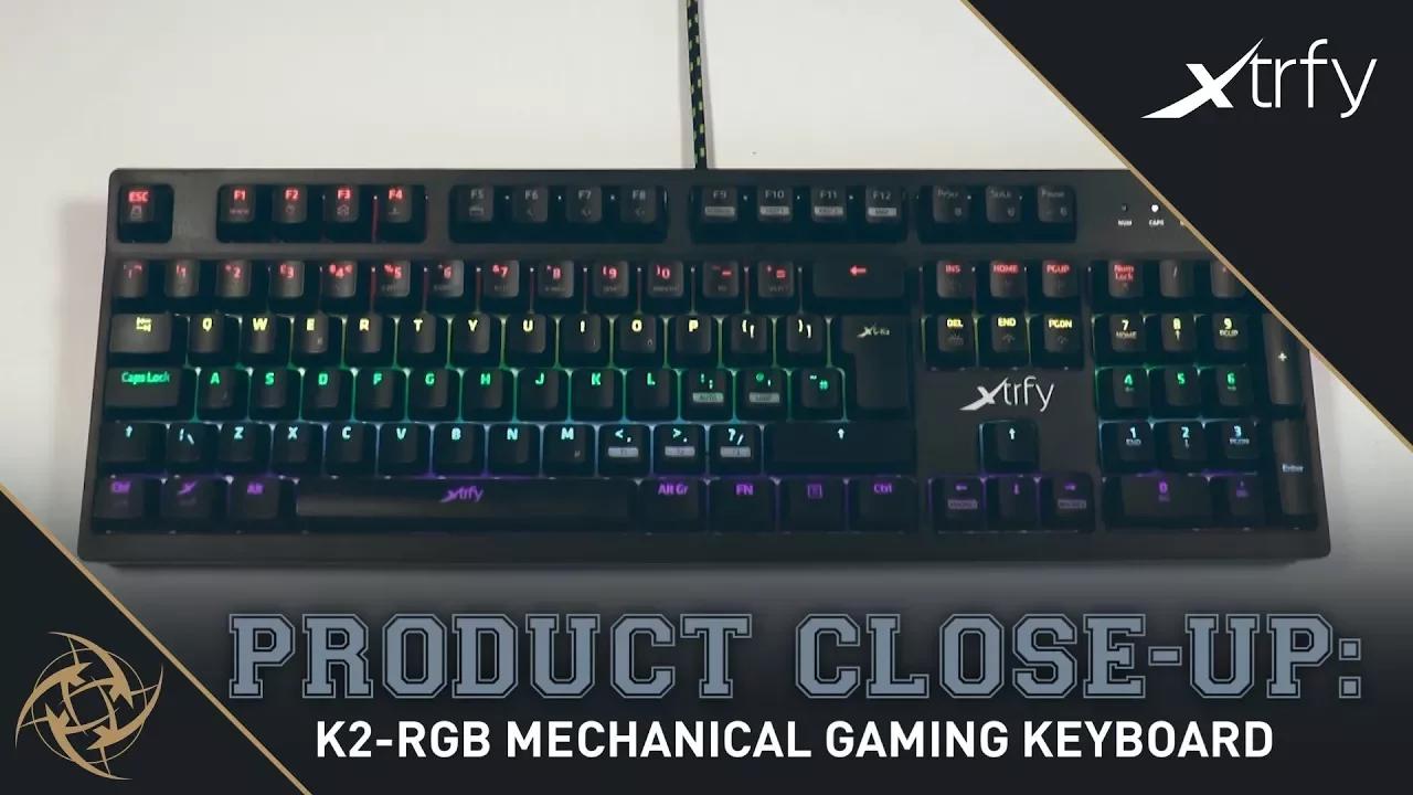 Product Close-Up: K2-RGB Mechanical Gaming Keyboard thumbnail