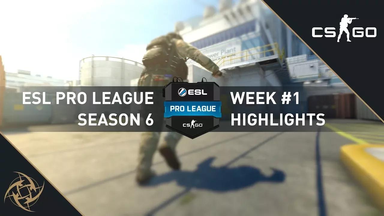 NiP – ESL Pro League S6 Week #1 Highlights thumbnail