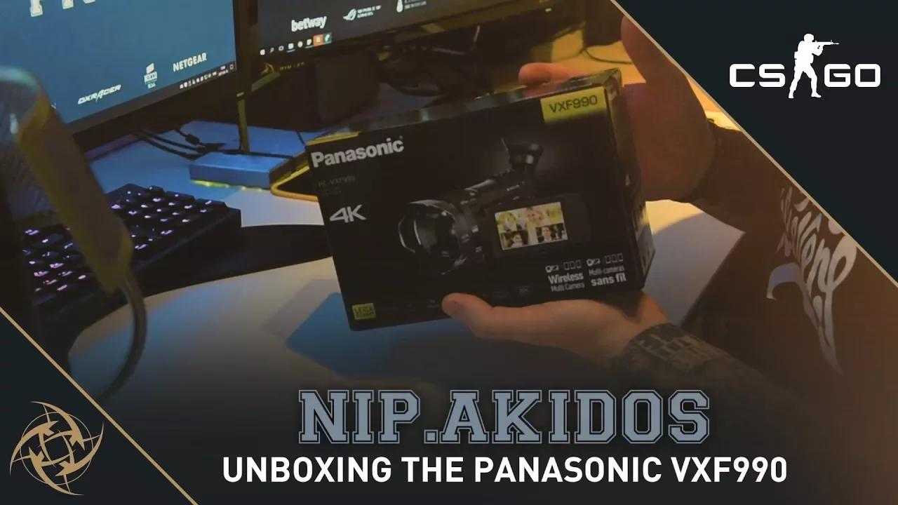 NiP akidos - Panasonic VXF990 Unboxing thumbnail