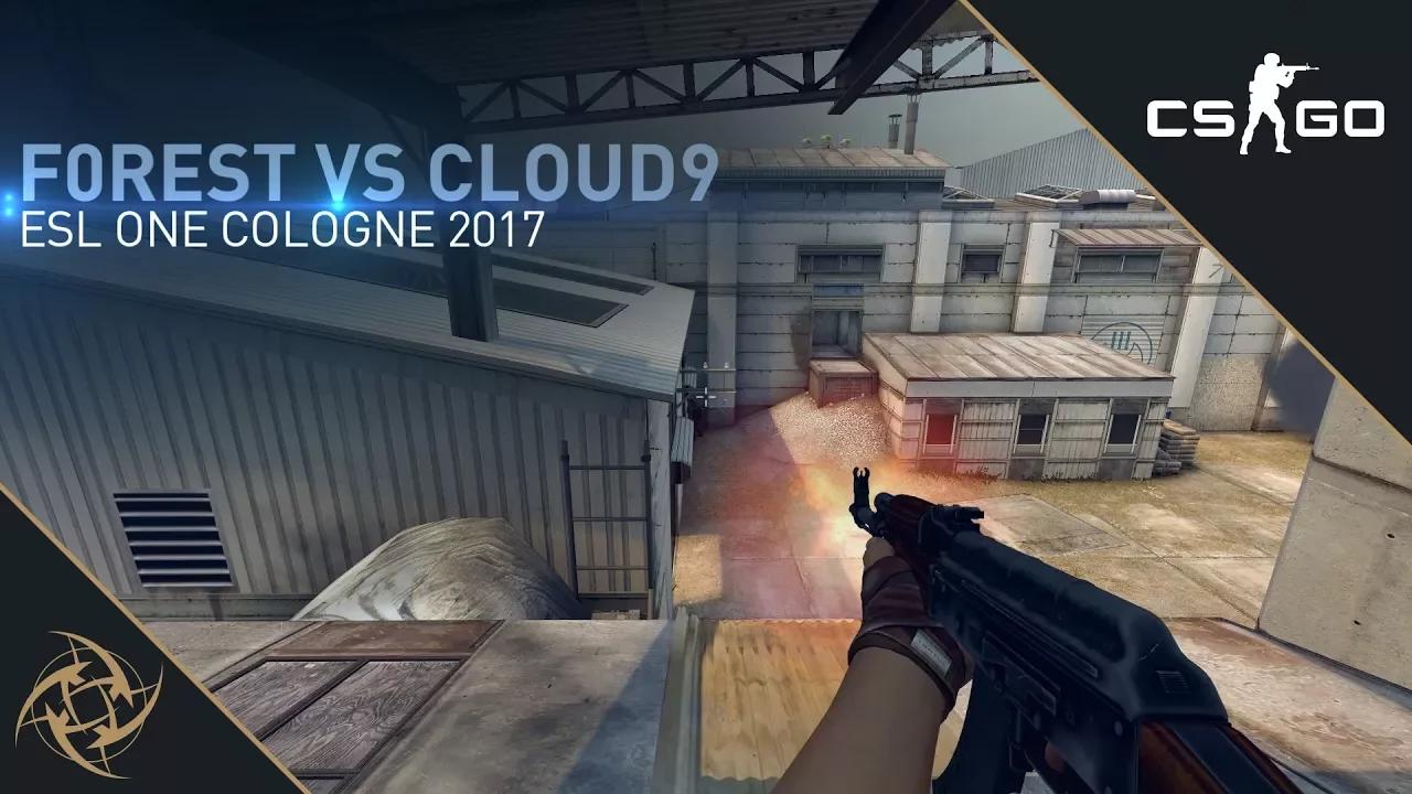 NiP f0rest - Crisp AK47 4K vs Cloud9 (ESL One Cologne 2017) thumbnail