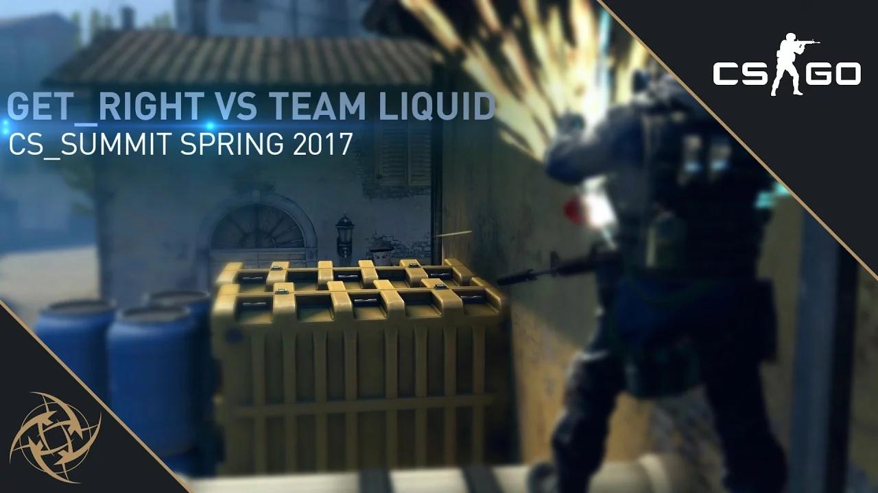 NiP GeT_RiGhT - Crazy Jump Shot vs Team Liquid (cs_summit Spring 2017) thumbnail