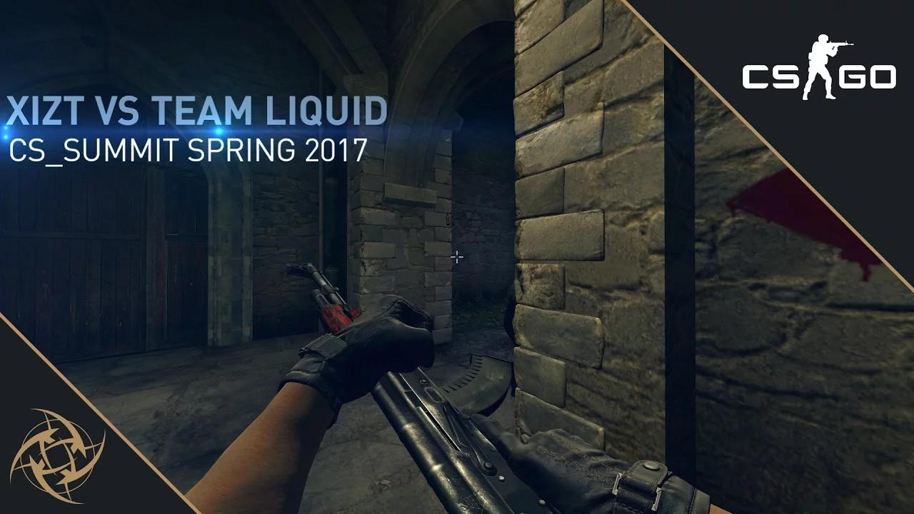 NiP Xizt - 4K vs Team Liquid (cs_summit Spring 2017) thumbnail