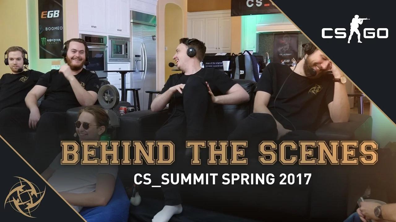 NiP - Behind The Scenes cs_summit Spring 2017 thumbnail