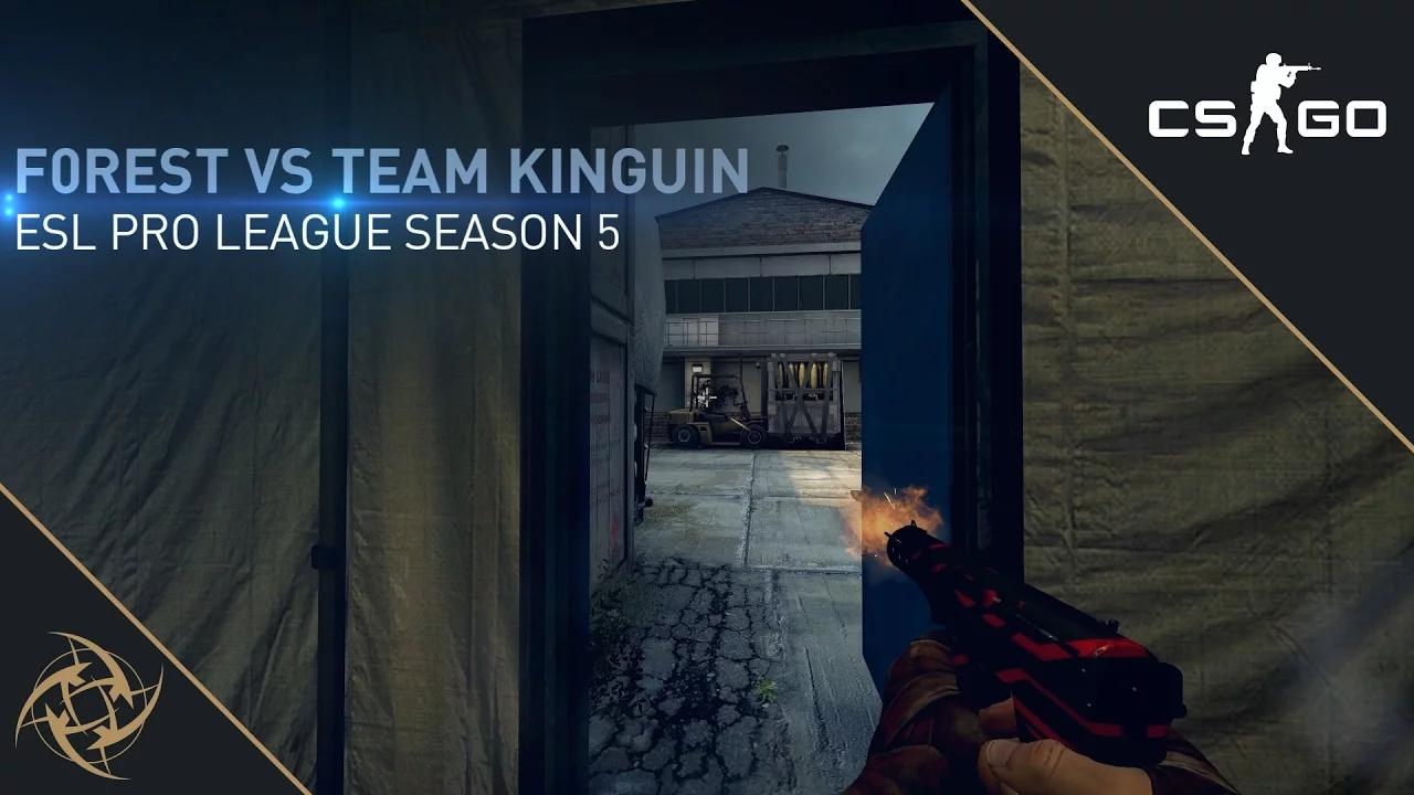 NiP f0rest - Force buy vs Team Kinguin (ESL Pro League S5) thumbnail