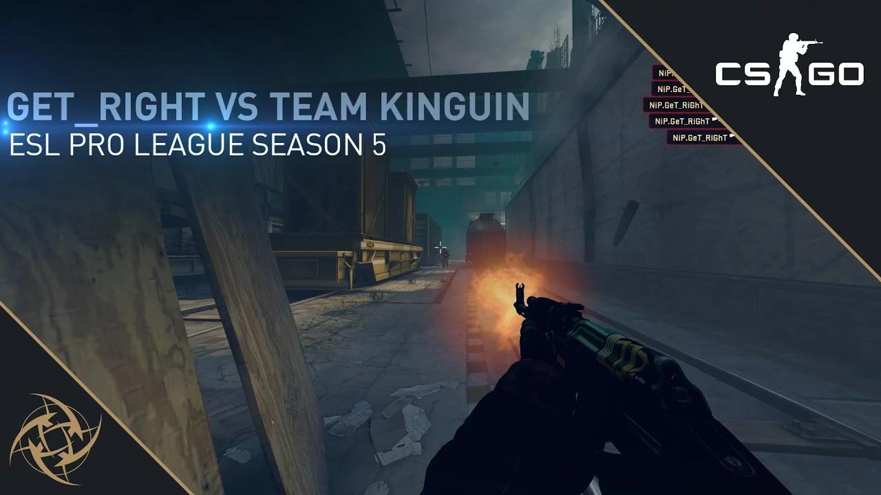 NiP GeT_RiGhT - Ace vs Team Kinguin (ESL Pro League S5) thumbnail