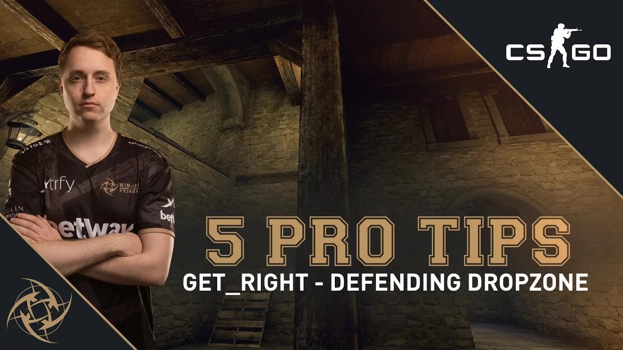 5 Pro Tips - GeT_RiGhT on defending dropzone (cobblestone) thumbnail