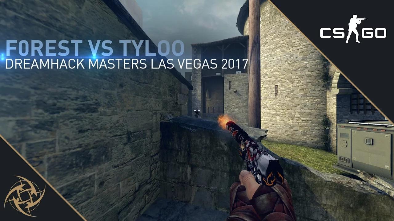 NiP f0rest - Pistol round vs TyLoo (DH Masters Las Vegas 2017) thumbnail