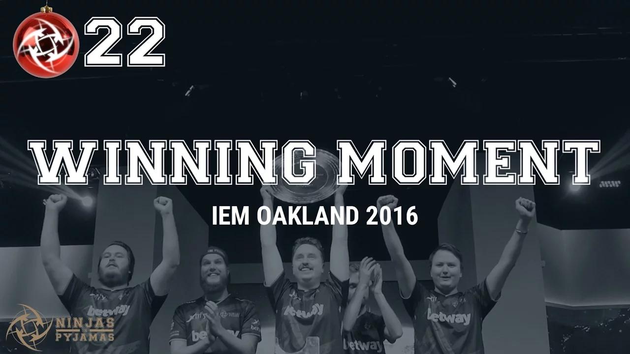 NiP Winning Moment - IEM Oakland 2016 + Betway Giveaway thumbnail