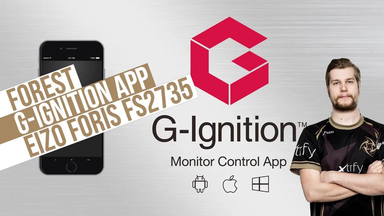 f0rest testing the new G-Ignition Mobile App (EIZO Foris FS2735) thumbnail