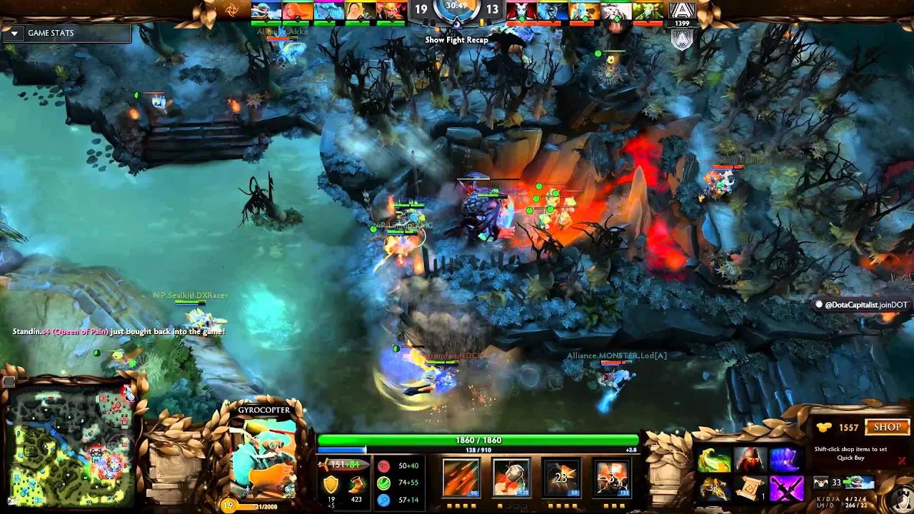 DOTA 2 - NiP Huge Rosh Fight vs Alliance (ESL ONE NY Qualifier) thumbnail