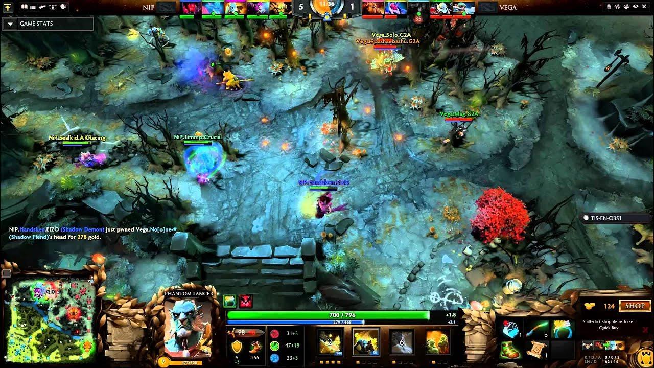 DOTA 2 - NiP early fight vs Vega Squadron (TI5 Qualifier) thumbnail