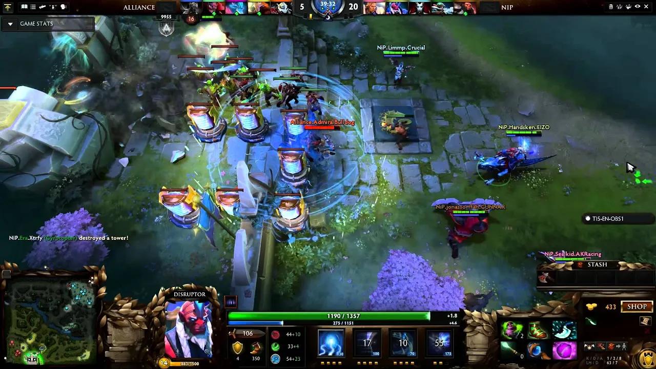 DOTA 2 - NiP.Handsken on point vs Alliance (TI5 Qualifier) thumbnail