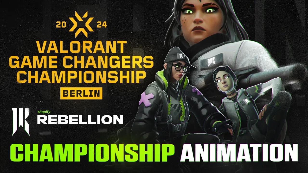 VCT Game Changers Championship 2024 | SHOPIFY REBELLION VALORANT thumbnail