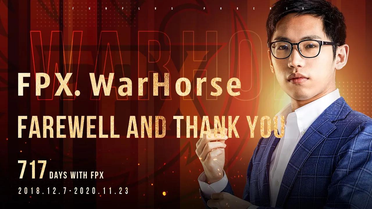 【FUN+SOUL】第二十三期：Farewell and thank you, WarHorse！ thumbnail