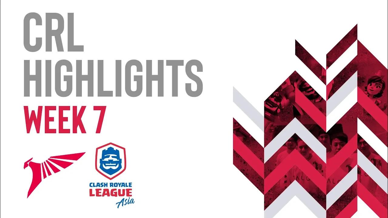 Week 7 Highlights - CRL Asia 2019 S1 thumbnail