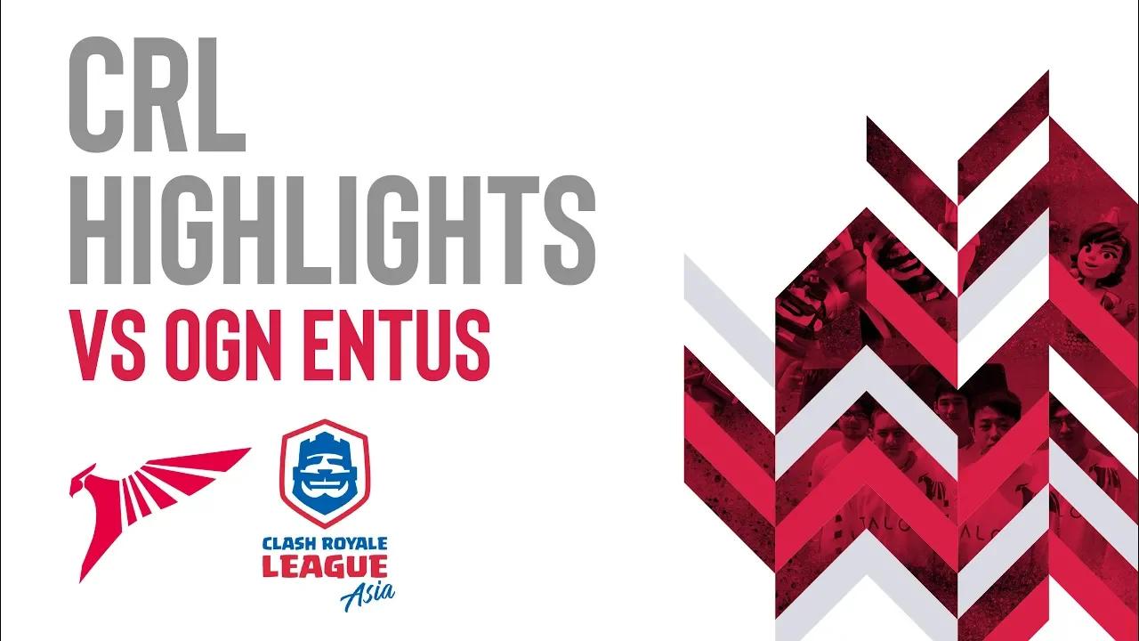 VS OGN Entus Highlights - CRL Asia 2019 S1 thumbnail