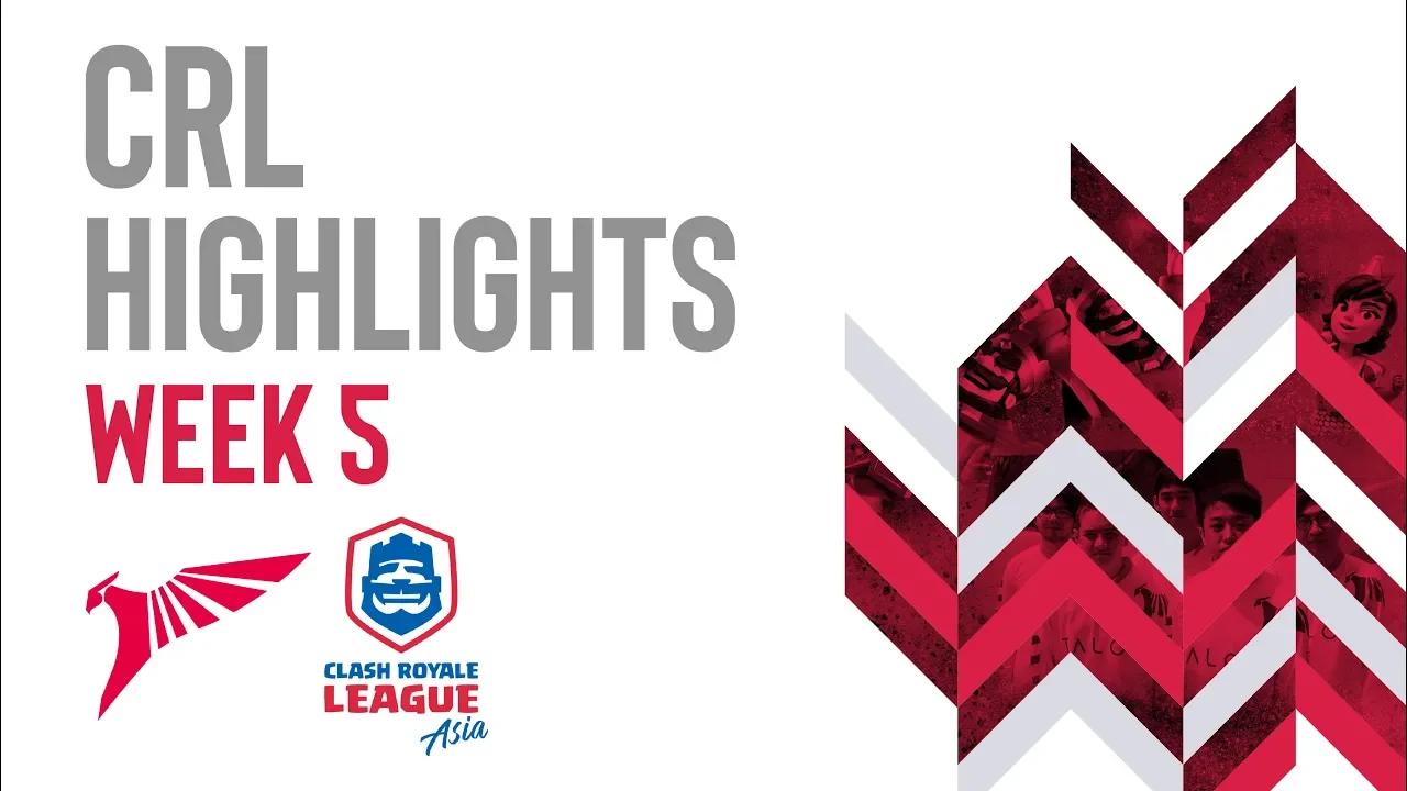 Week 5 Highlights - CRL Asia 2019 S1 thumbnail