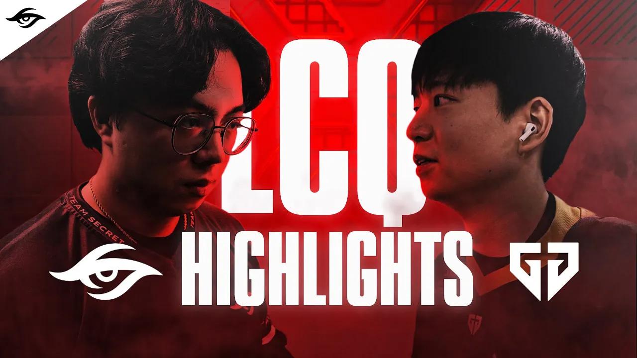 Team Secret versus Gen G | VCT LCQ Highlights thumbnail