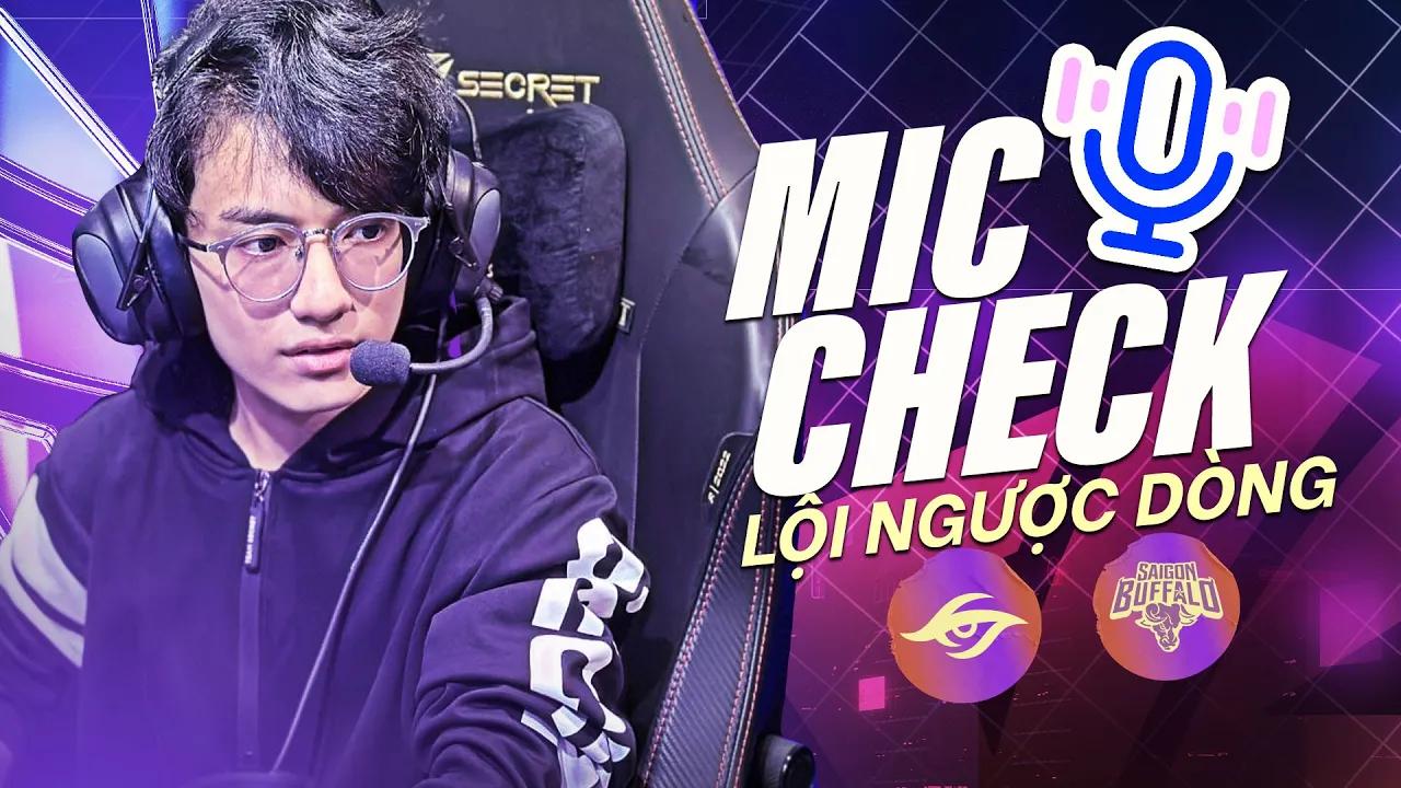 LỘI NGƯỢC DÒNG - MIC CHECK TS VS SGB | TEAM SECRET LEAGUES OF LEGENDS | VCS HOÀNG HÔN 2023 thumbnail