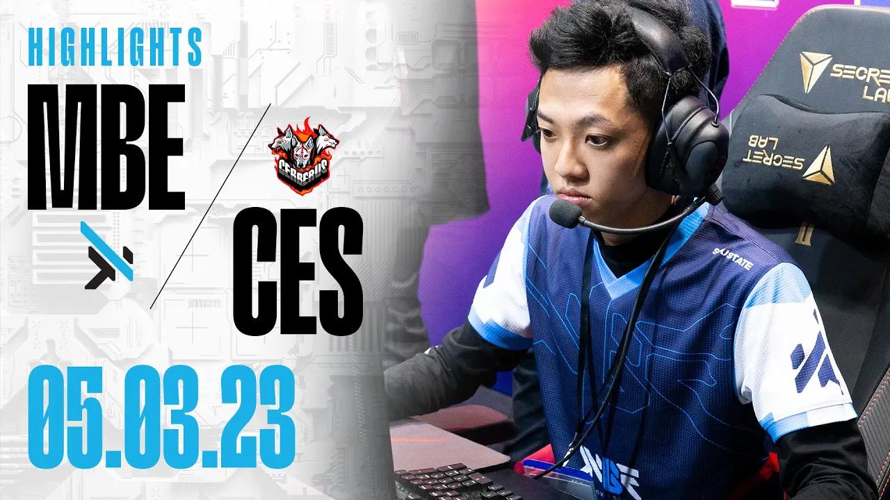 [05.03] Highlights MBE vs CES - Tuần 2 | VCS 2023 Hừng Đông thumbnail