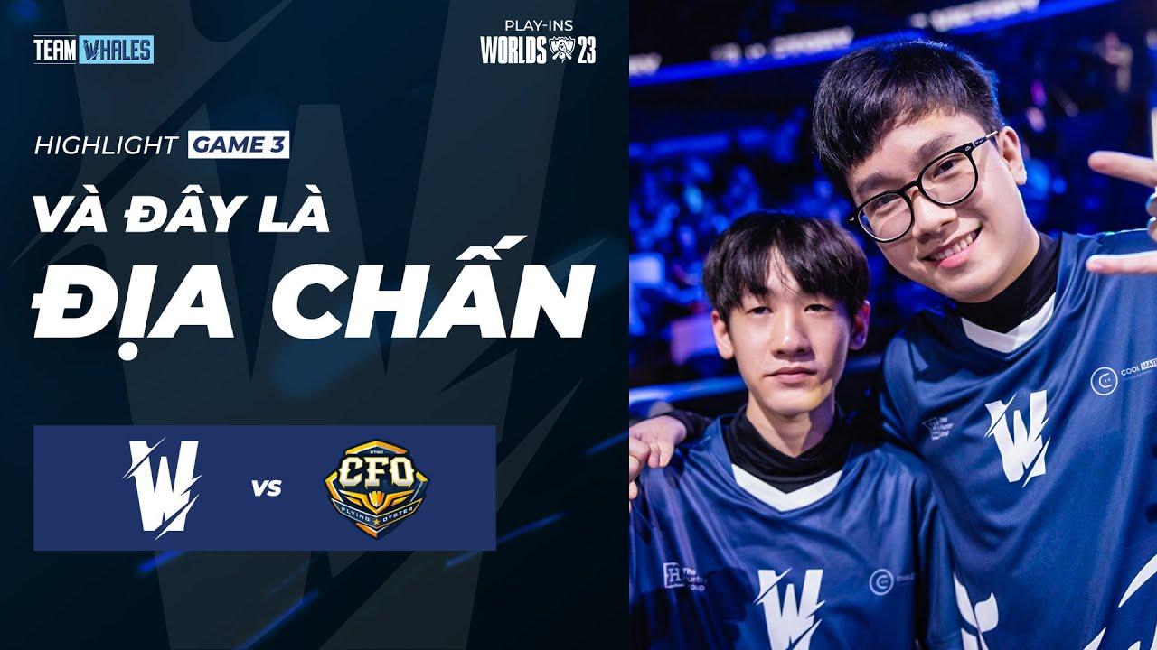 (HIGHLIGHTS GAME 3) ĐỊA CHẤN | TW vs CFO  [PLAY-INS STAGE] | WORLDS 2023 thumbnail