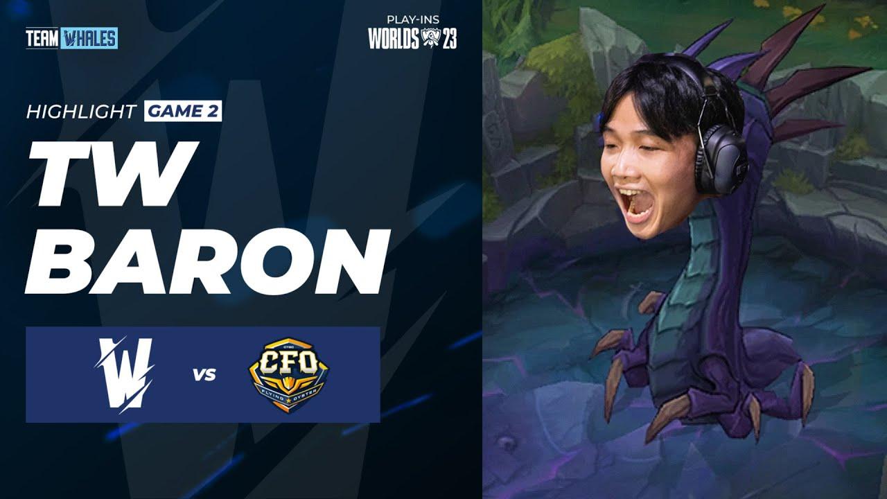 (HIGHLIGHTS GAME 2) TW BARON | TW vs CFO  [PLAY-INS STAGE] | WORLDS 2023 thumbnail