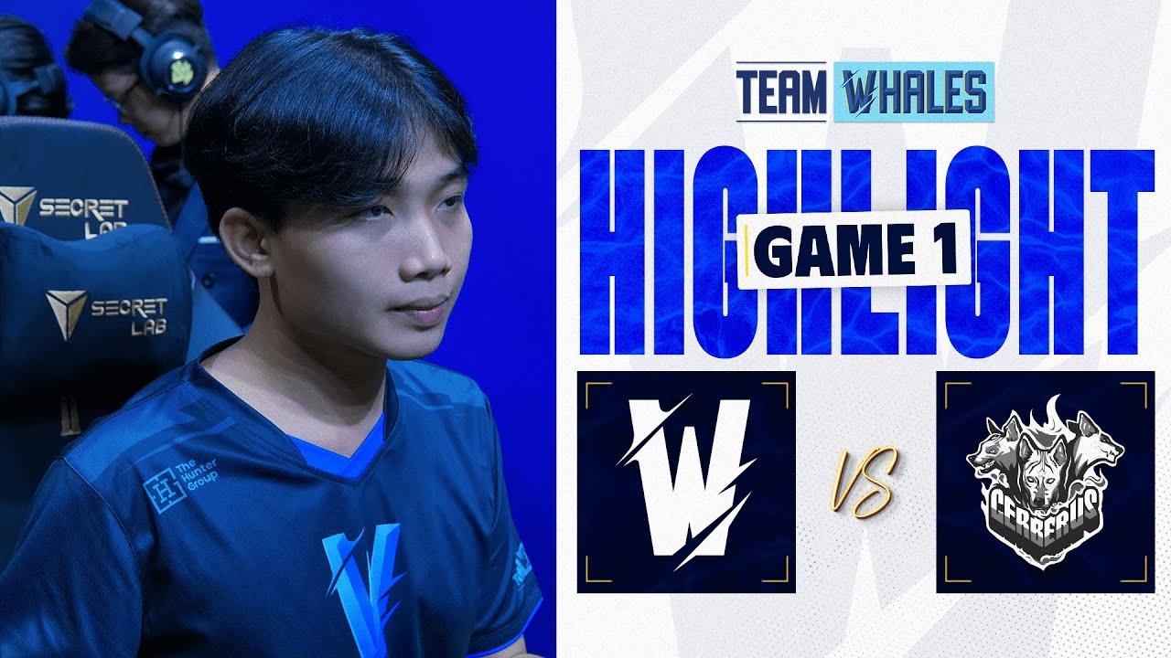 TW vs CES (LƯỢT VỀ) | Hightlights GAME 1 | VCS 2023 Dusk Season | Team Whales vs CERBERUS Esports thumbnail