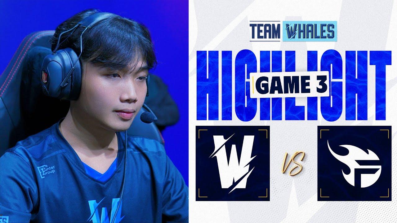 TW vs TF (LƯỢT VỀ) | Hightlights GAME 3 | VCS 2023 Dusk Season | Team Whales vs Team Flash thumbnail