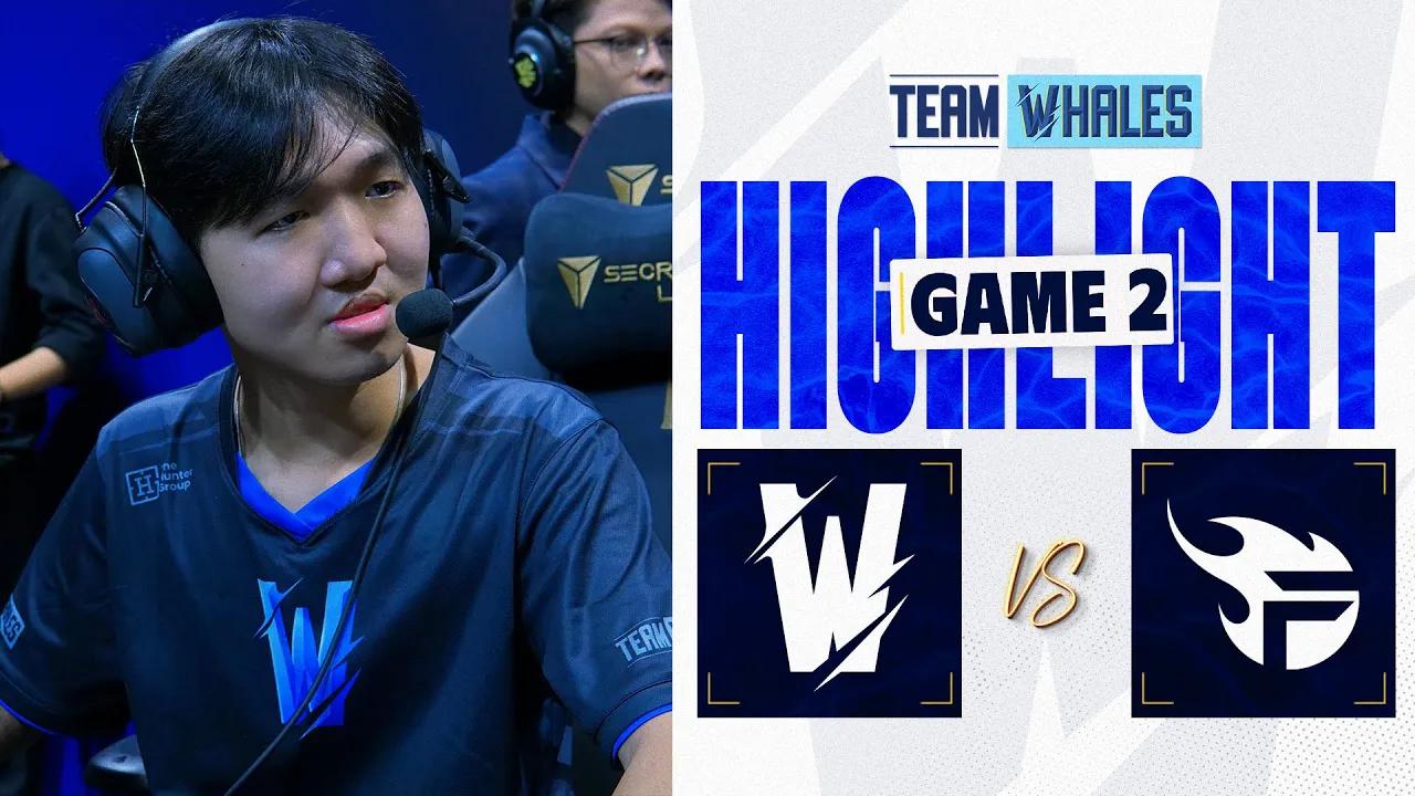 TW vs TF (LƯỢT VỀ) | Hightlights GAME 2 | VCS 2023 Dusk Season | Team Whales vs Team Flash thumbnail