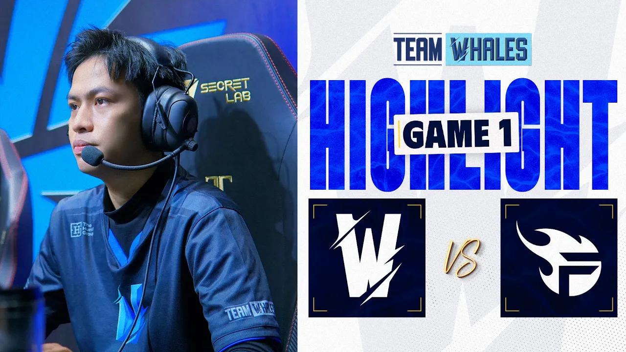 TW vs TF (LƯỢT VỀ) | Hightlights GAME 1 | VCS 2023 Dusk Season | Team Whales vs Team Flash thumbnail