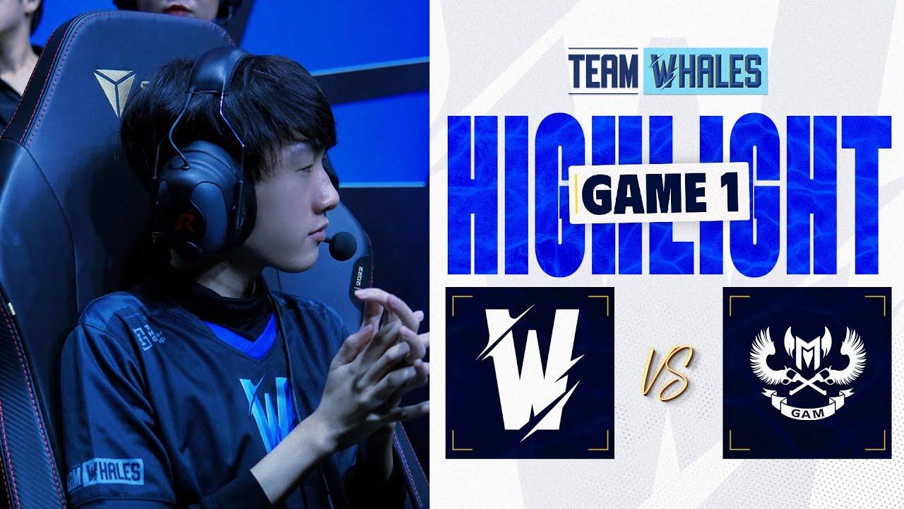 GAM vs TW (LƯỢT VỀ) | Hightlights GAME 1 | VCS 2023 Dusk Season | GAM Esports vs Team Whales thumbnail