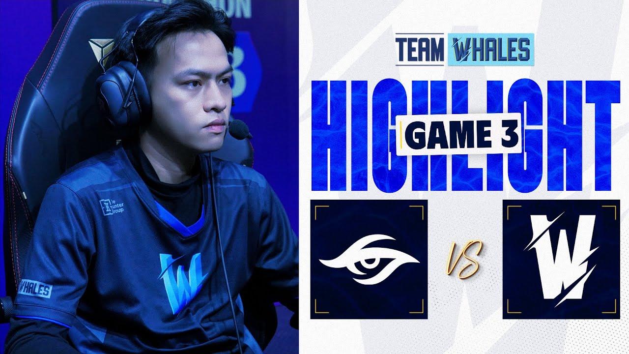 TS vs TW (LƯỢT VỀ) | Hightlights GAME 3 | VCS 2023 Dusk Season | Team Secret vs Team Whales thumbnail