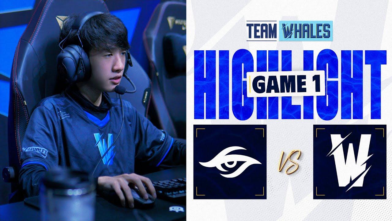 TS vs TW (LƯỢT VỀ) | Hightlights GAME 1 | VCS 2023 Dusk Season | Team Secret vs Team Whales thumbnail