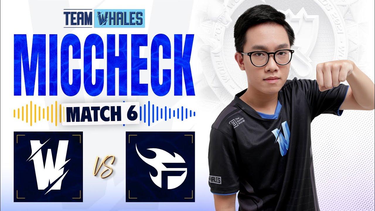 GIỮ VỮNG TỐC ĐỘ | MIC CHECK - TF vs TW (LƯỢT ĐI) | VCS DUSK 2023 | Team Whales LoL thumbnail