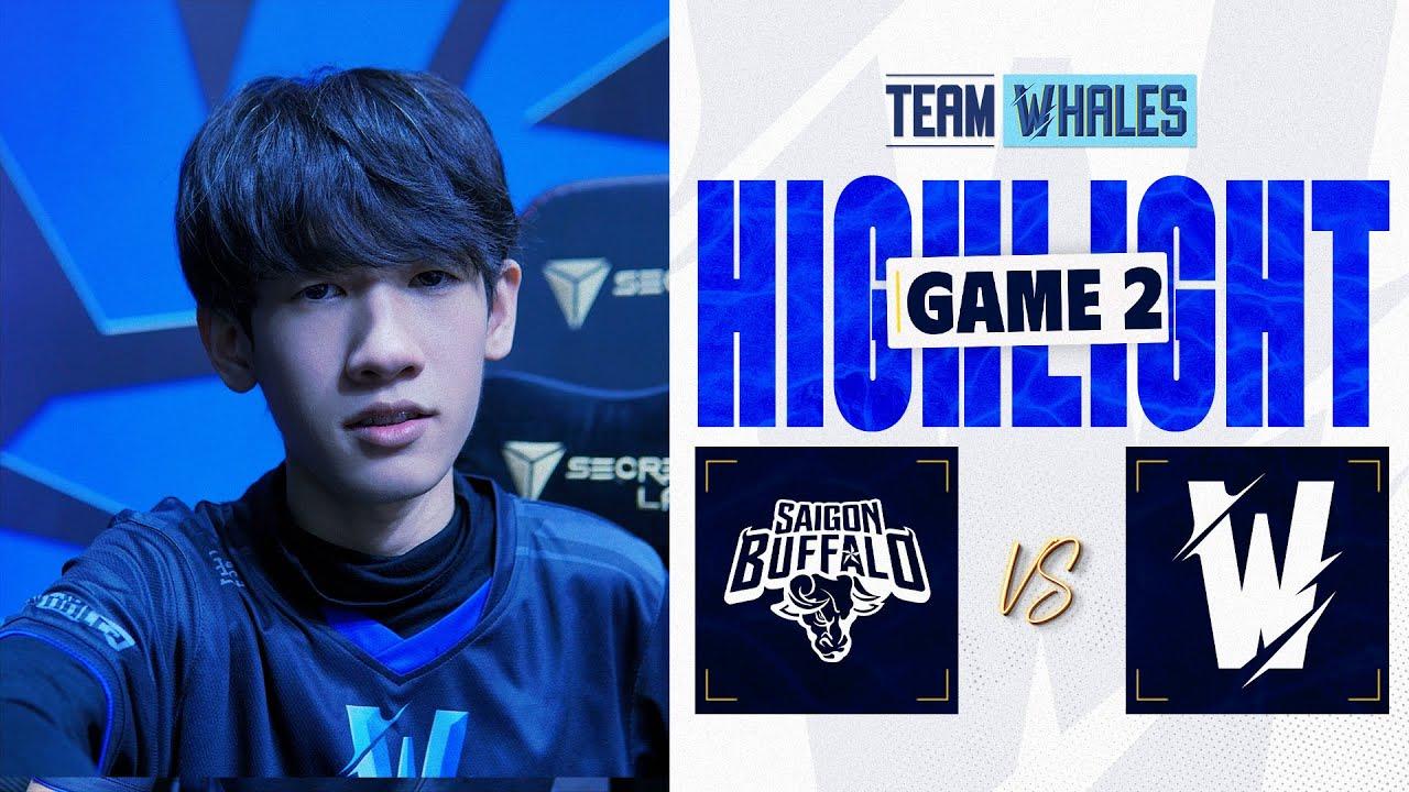 TW vs SGB (LƯỢT VỀ) | Hightlights GAME 2 | VCS 2023 Dusk Season | Team Whales vs Saigon Buffalo thumbnail