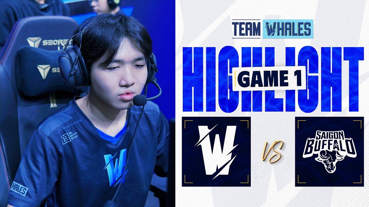 TW vs SGB (LƯỢT VỀ) | Hightlights GAME 1 | VCS 2023 Dusk Season | Team Whales vs Saigon Buffalo thumbnail