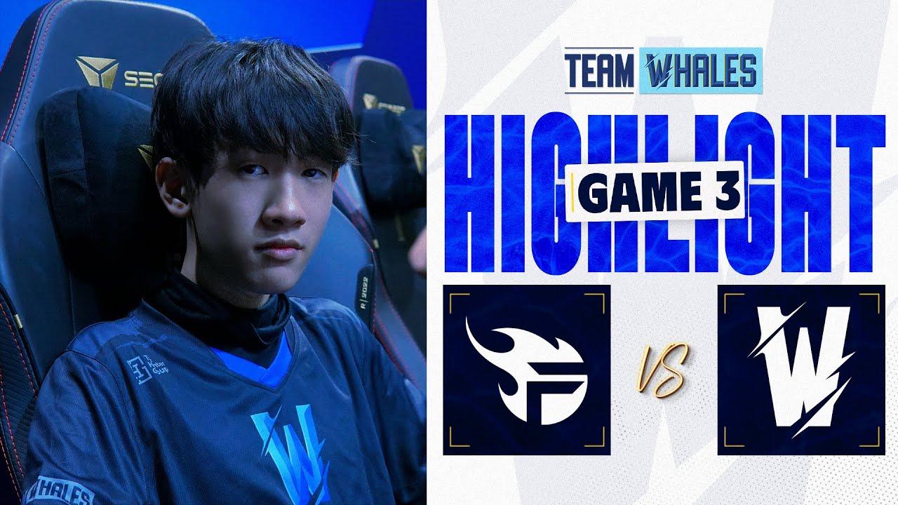 TF vs TW (LƯỢT ĐI) | Hightlights GAME 3 | VCS 2023 Dusk Season | Team Flash vs Team Whales thumbnail