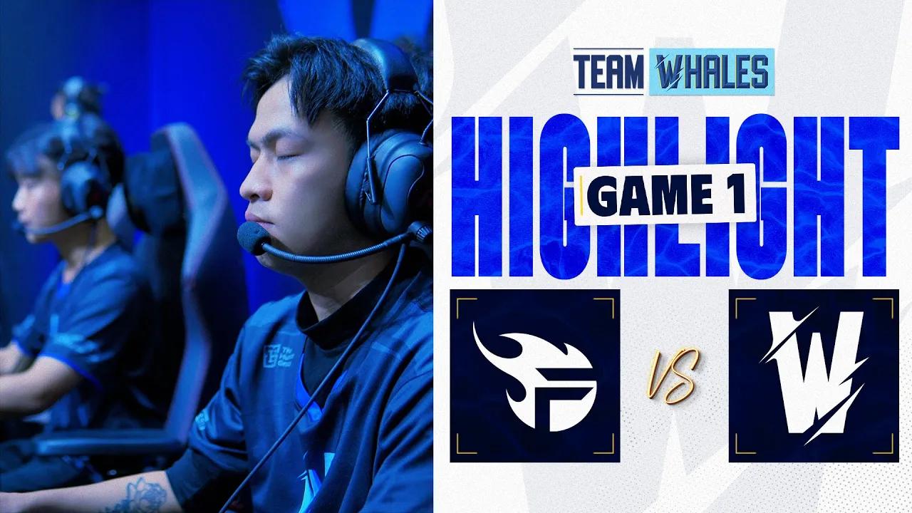 TF vs TW (LƯỢT ĐI) | Hightlights GAME 1 | VCS 2023 Dusk Season | Team Flash vs Team Whales thumbnail