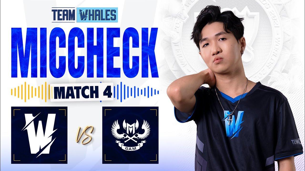 ÔNG LÃO ĐÁNH CÁ VÀ CON CÁ CẮN ỔNG | MIC CHECK- TW vs GAM (LƯỢT ĐI) | VCS DUSK 2023 | Team Whales LoL thumbnail