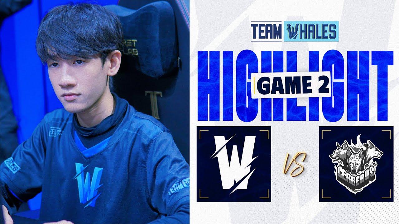 CES vs TW (LƯỢT ĐI) | Hightlights GAME 2 | VCS 2023 Dusk Season | CERBERUS Esports vs Team Whales thumbnail